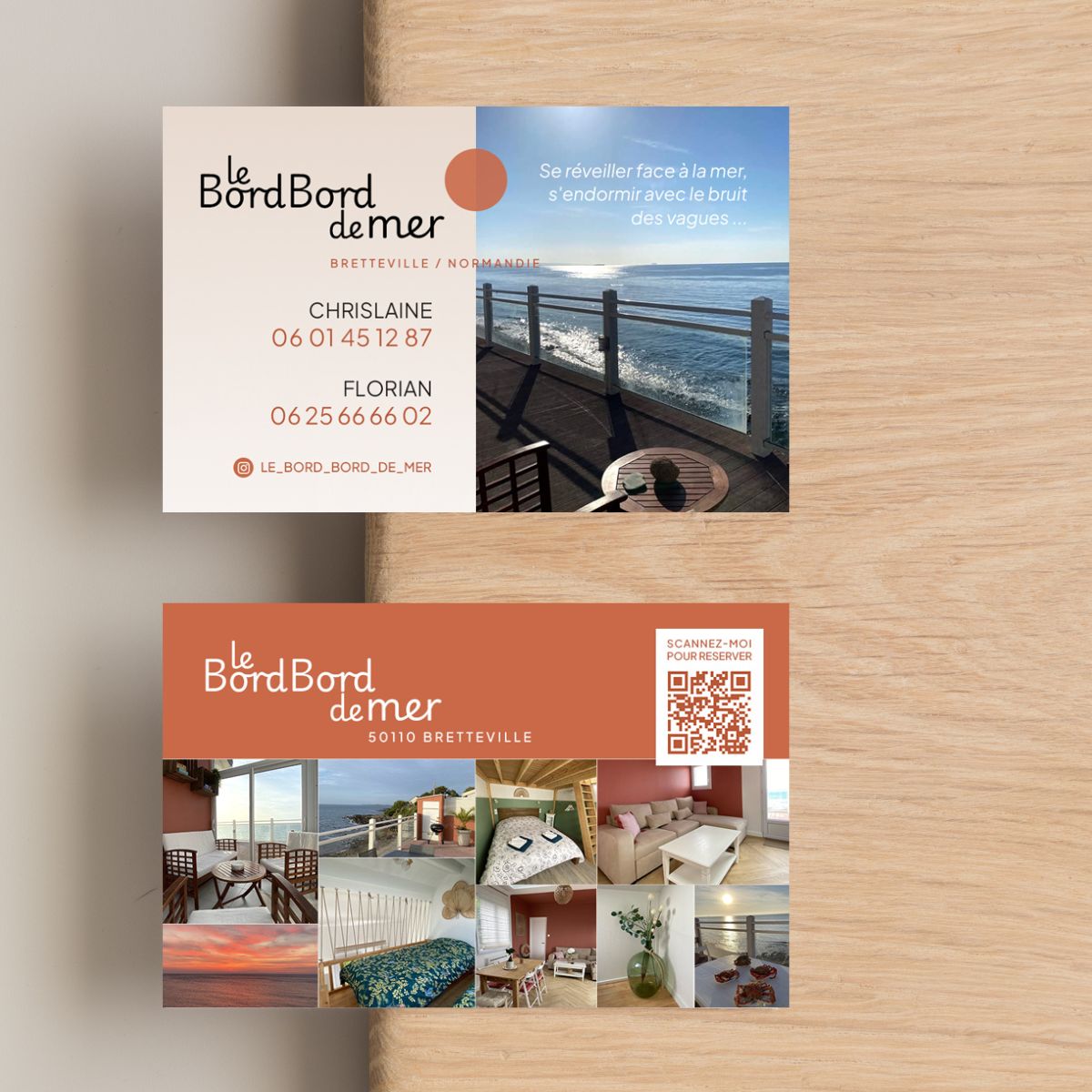 Yo Design bord bord mer cartes visite (2)